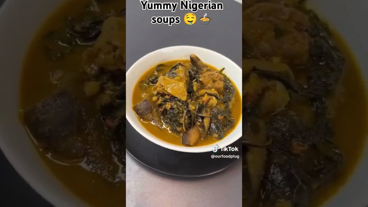 Nigeria different soups, African food mukbang, Nigeria food, Asia street food, mukbang  #bangasoup