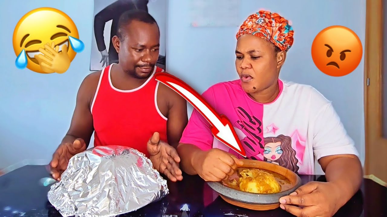 Hilarious mukprank on Jennifer, she didn’t see it coming, African food mukbang