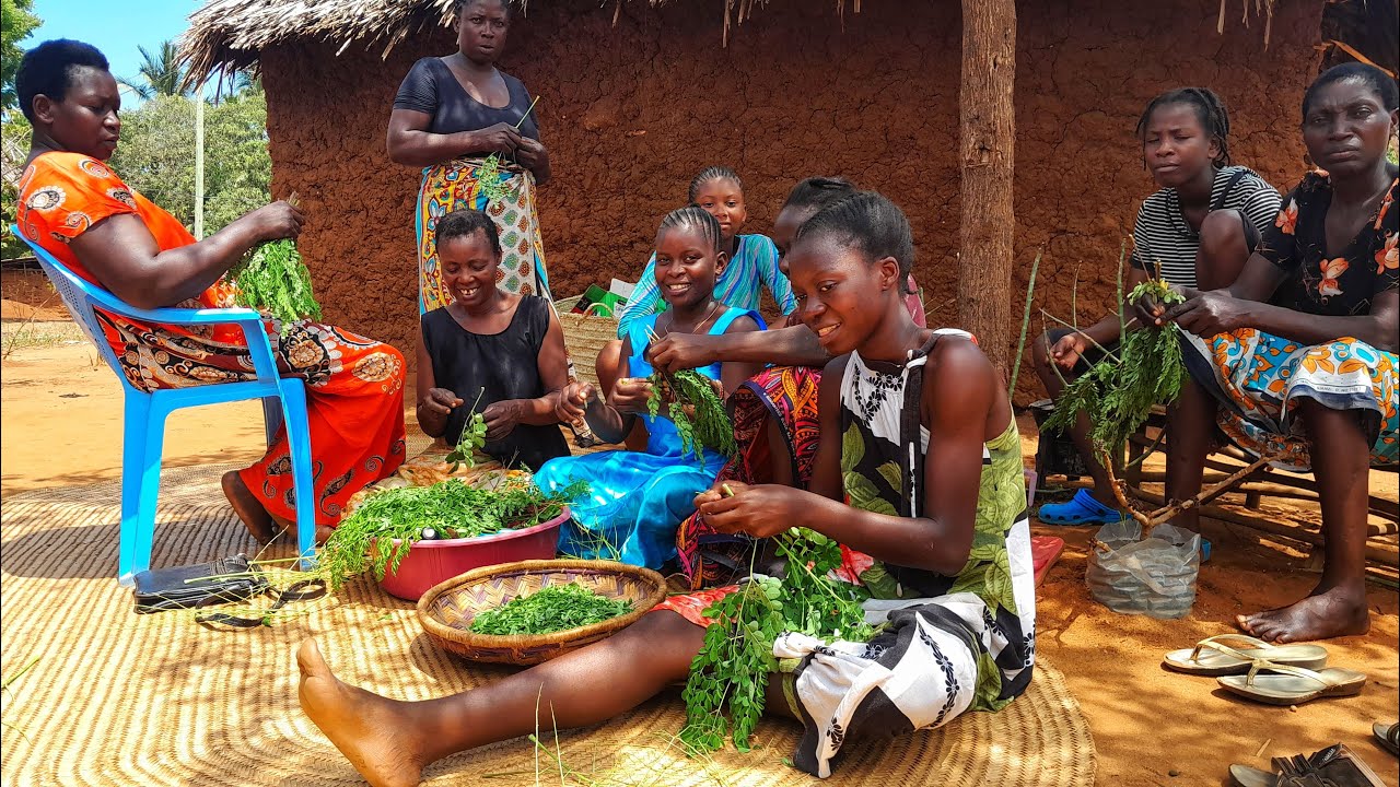 African village life #cooking  Village food  Corn Flour for Breakfast