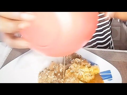 ASMR eating Fufu and Okro soup without no break African food Mukbang join me guys let’s eat