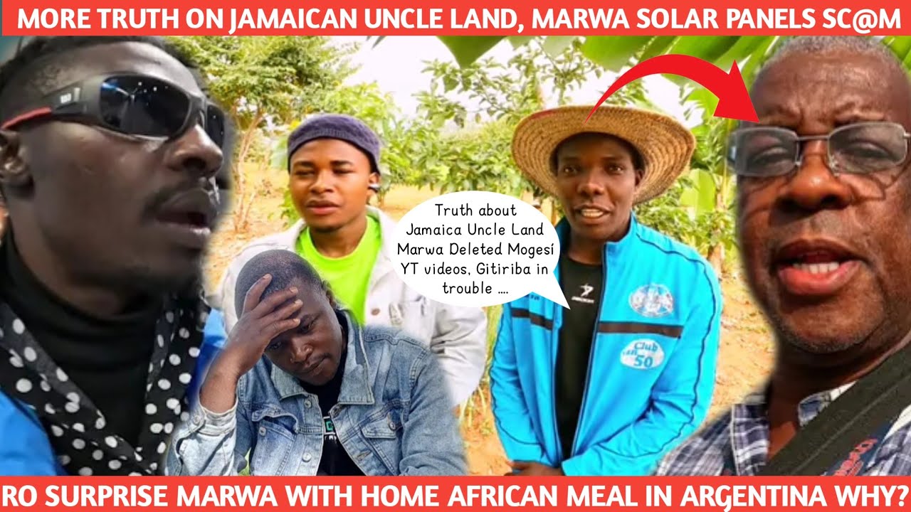 MARWA GITIRIBA JAMAICAN UNCLE SOLAR PANELS + LAND TRIANGLE WHY ROCIO COOK AFRICAN FOOD IN ARGENTINA