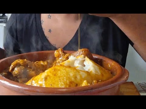 African food Ogbono and fufu