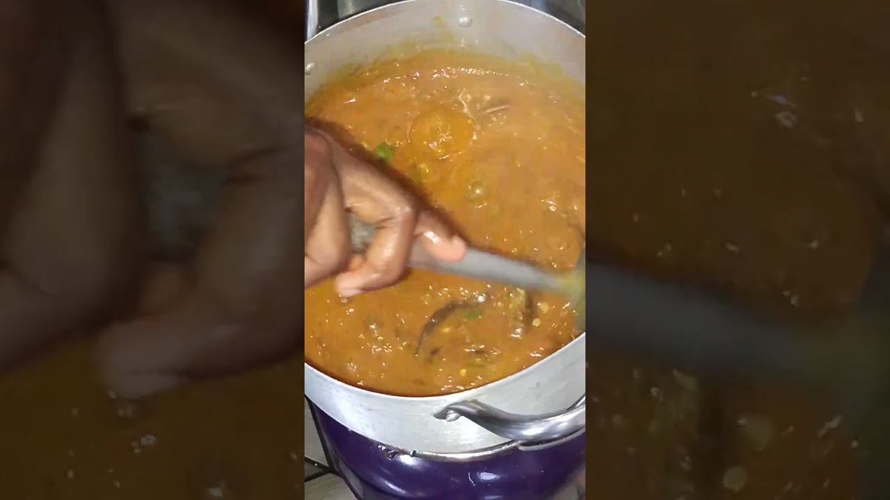 Cooking Nigeria ogbono soup, African food, mukbang video, Nigeria food #nigeriafood #eatinsounds