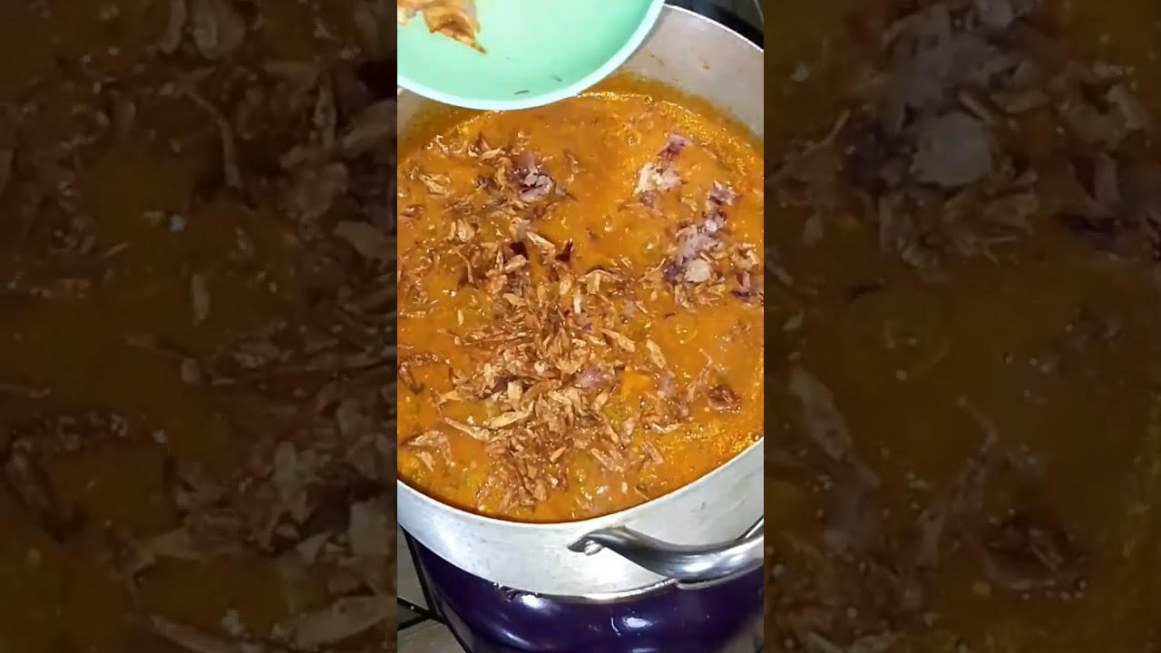 Cooking delicious, Nigeria ogbono soup, African food mukbang video, Nigeria food, ASMR sound #food