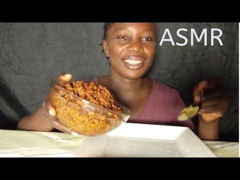 ASMR DELICIOUS ACHICHA/ African food mukbang