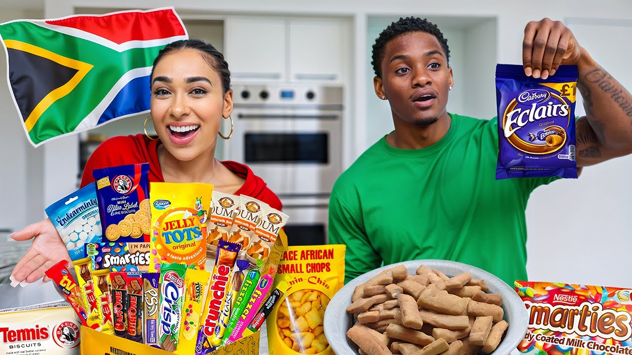 Trying AFRICAN SNACKS For The First Time!!