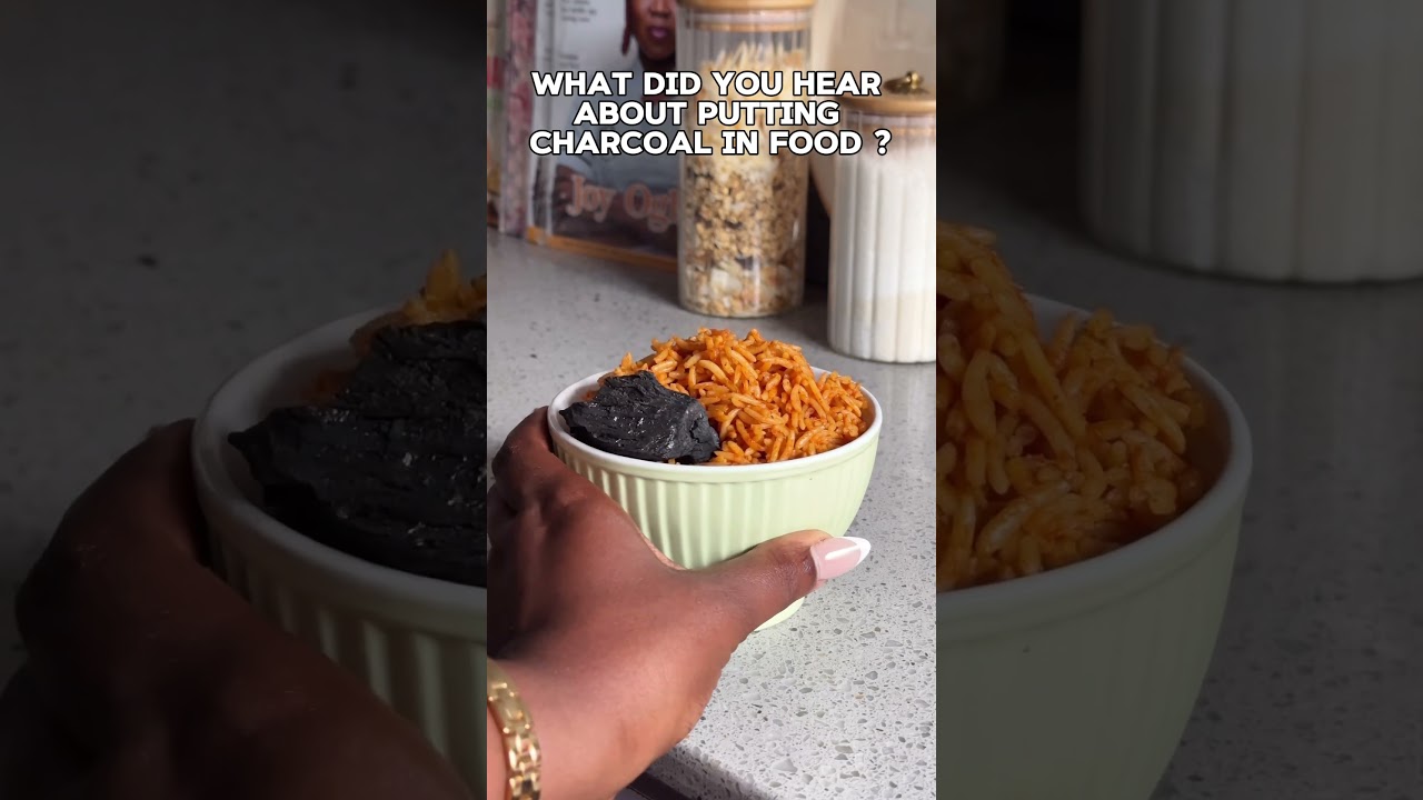 WHY DO AFRICANS PUT CHARCOAL ON COOKED FOOD ??? SHOCKING REVELATION #shortsfeed #youtubechamps