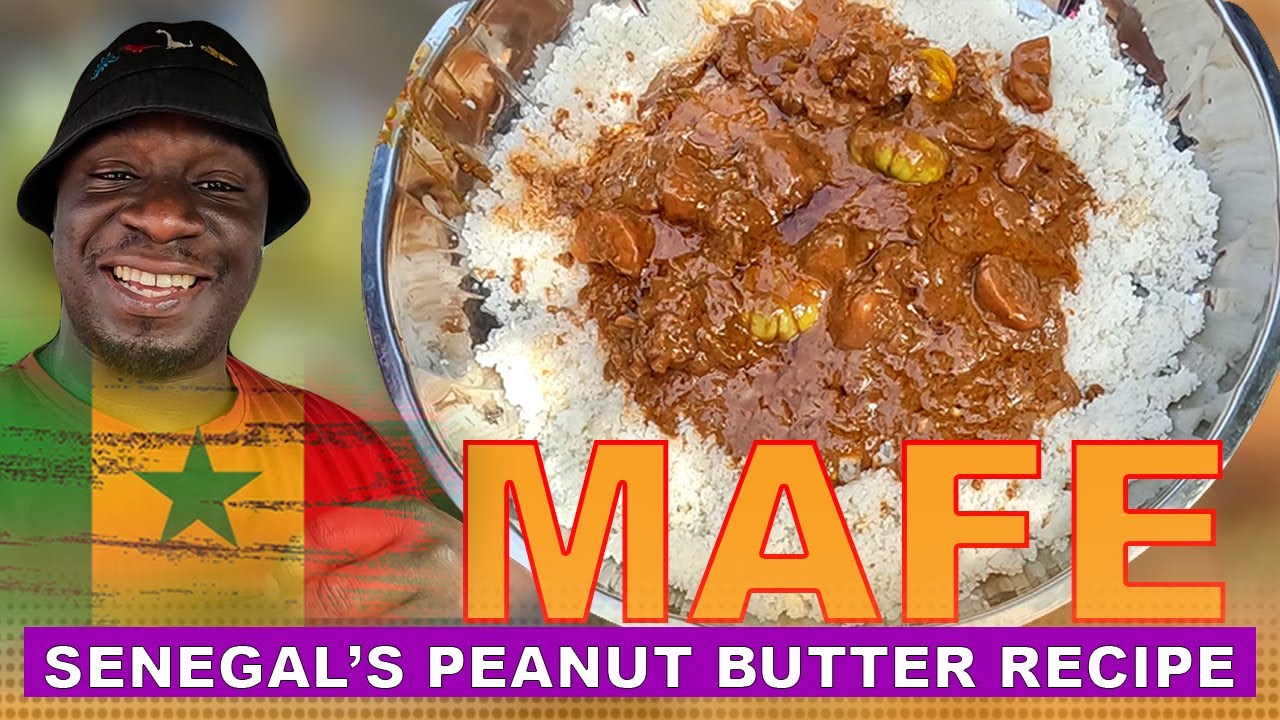 Ultimate African Food in Senegal I’ve never Seen !! Senegal’s Peanut Butter Stew MAFE Recipe !!