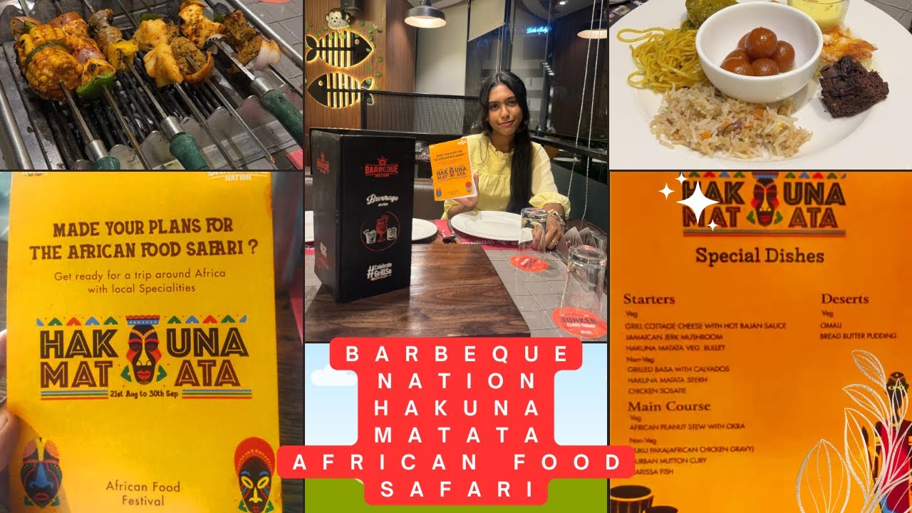 BARBEQUE NATION JAMSHEDPUR HAKUNA MATATA AFRICAN FOOD SAFARI