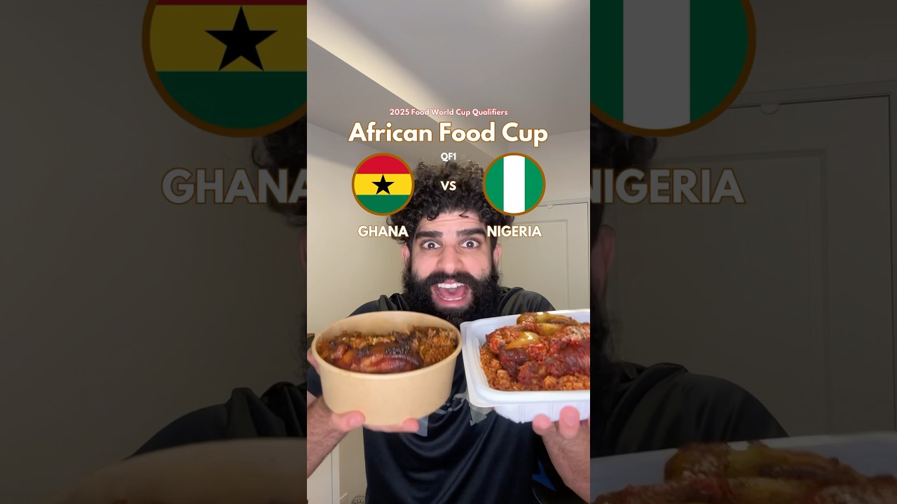 GHANA VS NIGERIA – African Food Cup