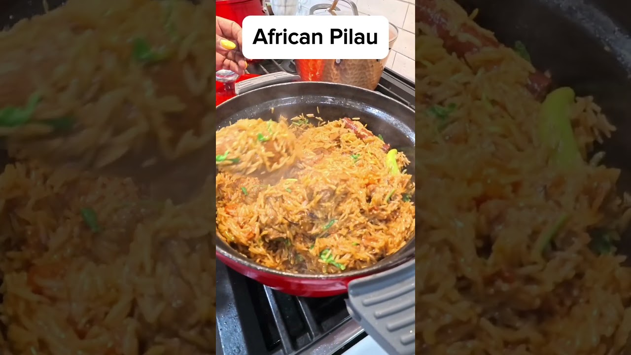 Uzbek Plov VS African Pilau Preview!! #plov #pilau #uzbek #african #food #cooking #pilaf