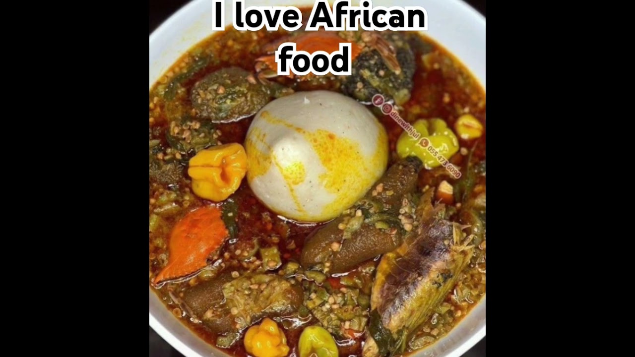 I love African food