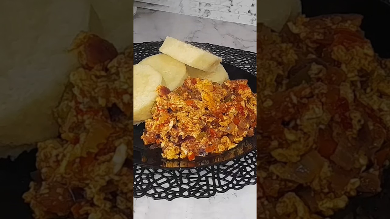 Make Delicious Yam And Egg Sauce