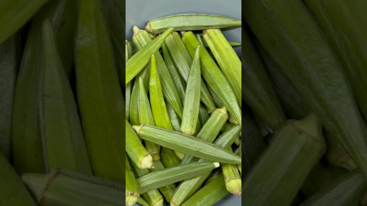 If You Love Very Slimy Okra, this recipe is for you#africanfood#ghanaianfood#youtubeshorts