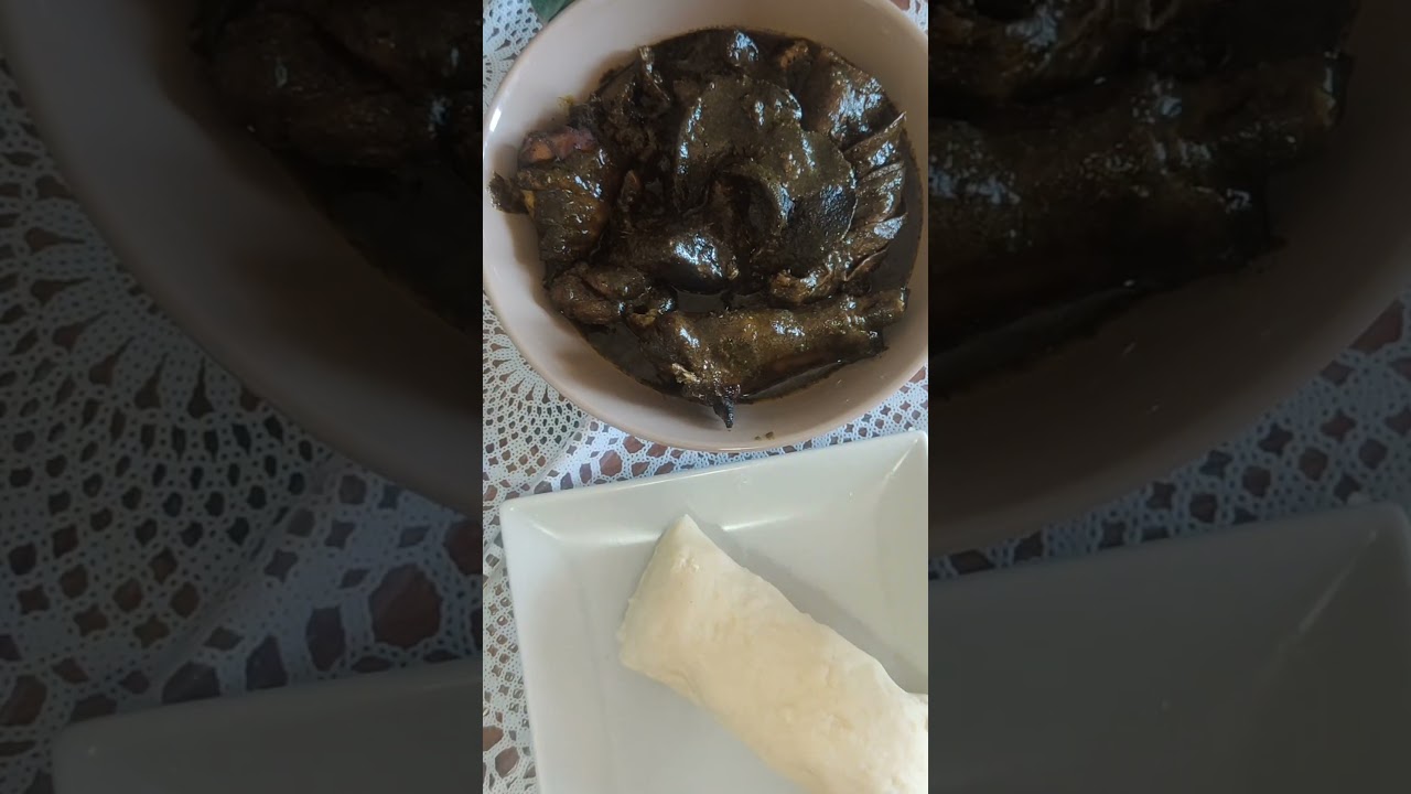 One of my favourite soup/ bitter leaf soup/african food/ nigeria food#food #cooking #foodie