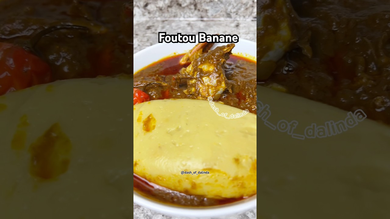 Foutou Banane #dashofdalinda #shortsfeed