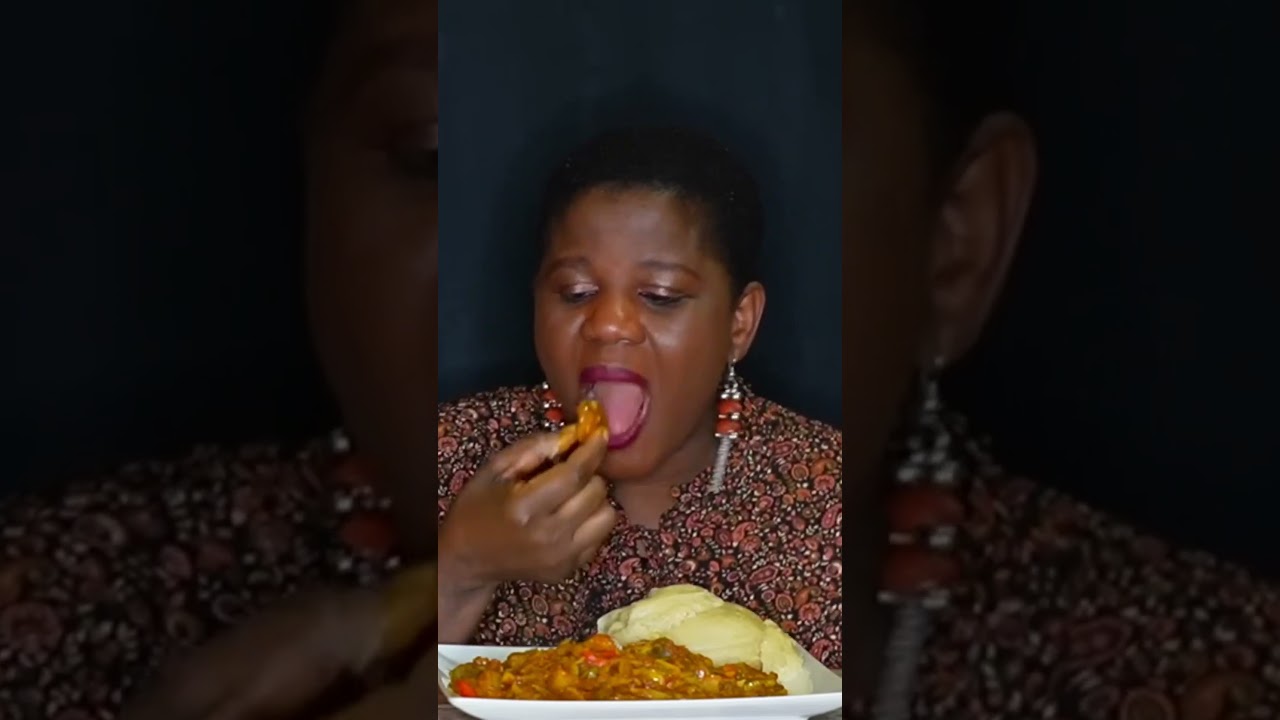 #mukbang #food #fufuandsoup #africanfoodchallenge #africanfood