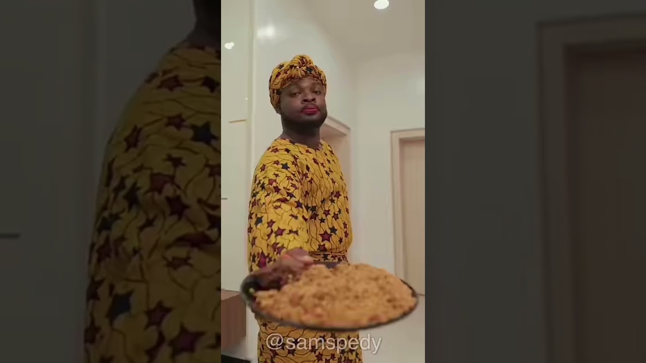 when you eat just one food everyday #food #ojingeo #africanfood #foodie #thanksgiving #comedy #af