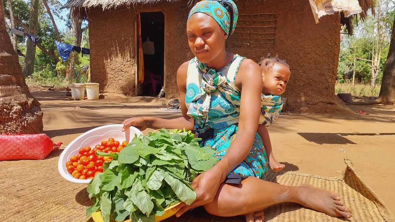 African village life#cooking village food for Breakfast