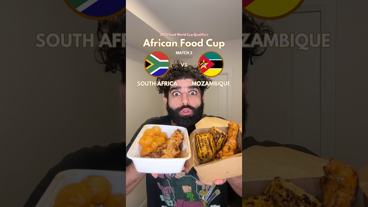 SOUTH AFRICA VS MOZAMBIQUE- African Food Cup