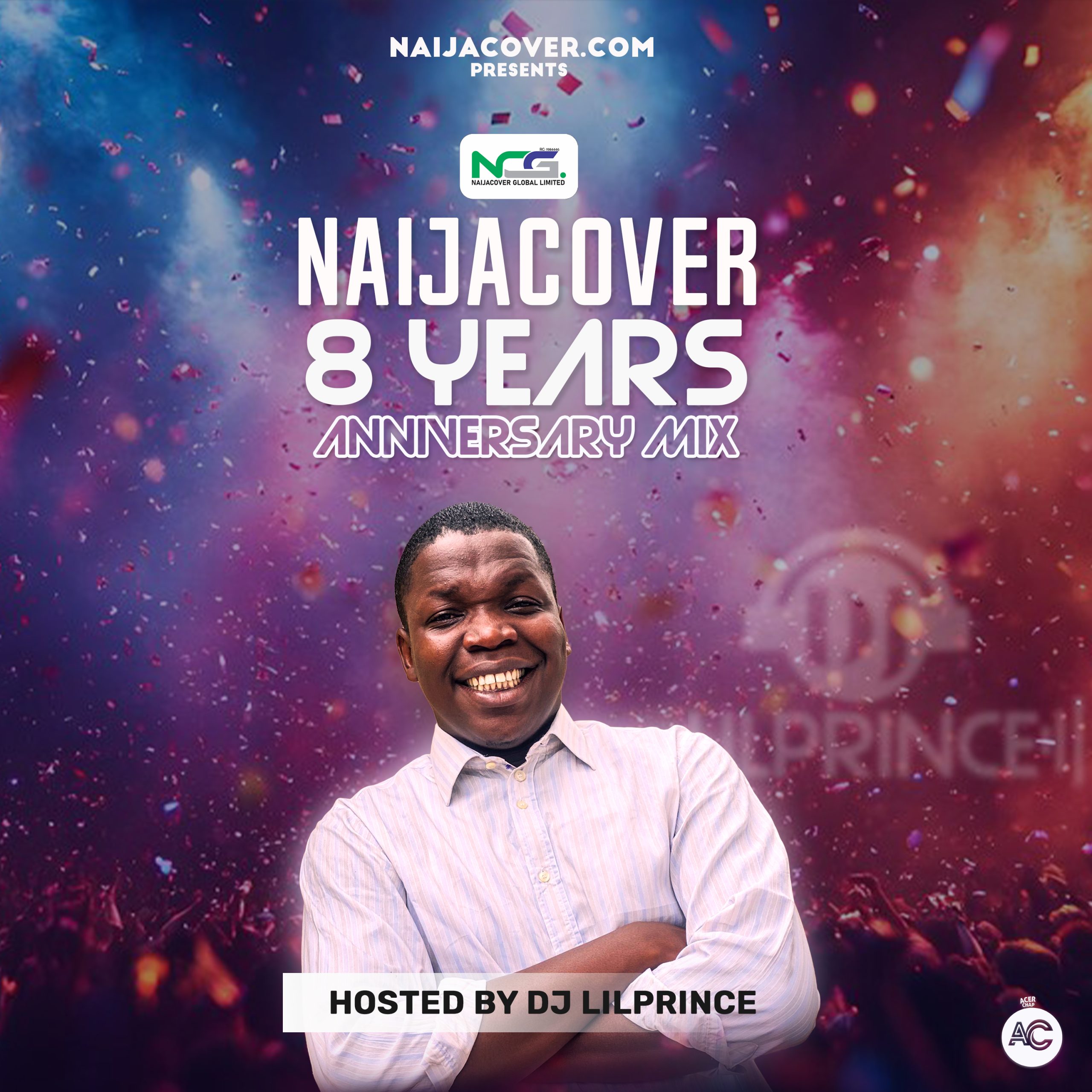 Download Mixtape Mp3:- NaijaCover Eight Years Anniversary Mix (Hosted By DJ LiLPrince)