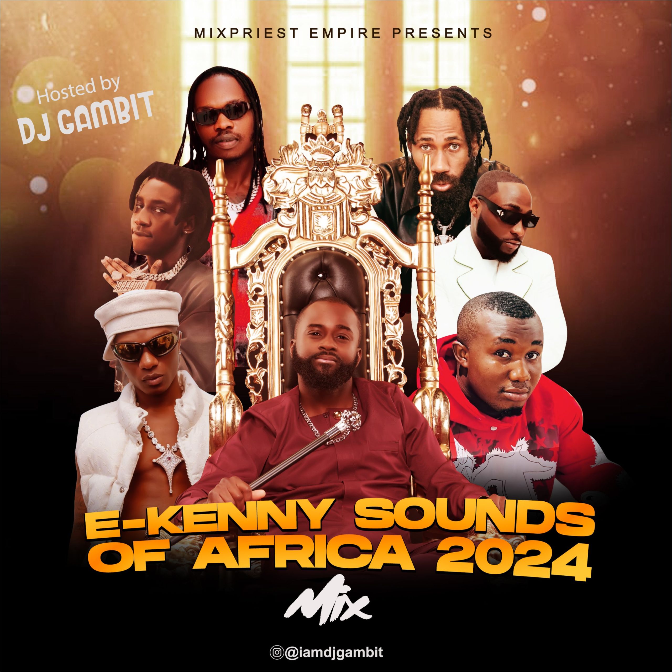 Download Mixtape Mp3:- DJ Gambit – E Kenny Sounds Of Africa 2024