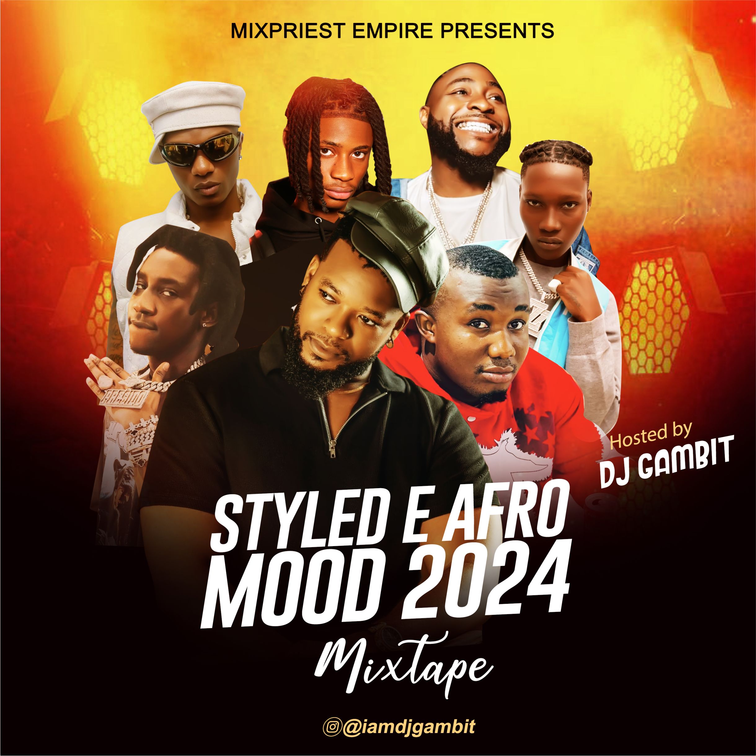 Download Mixtape Mp3:- DJ Gambit – Styled E Afro Mood 2024 Mix