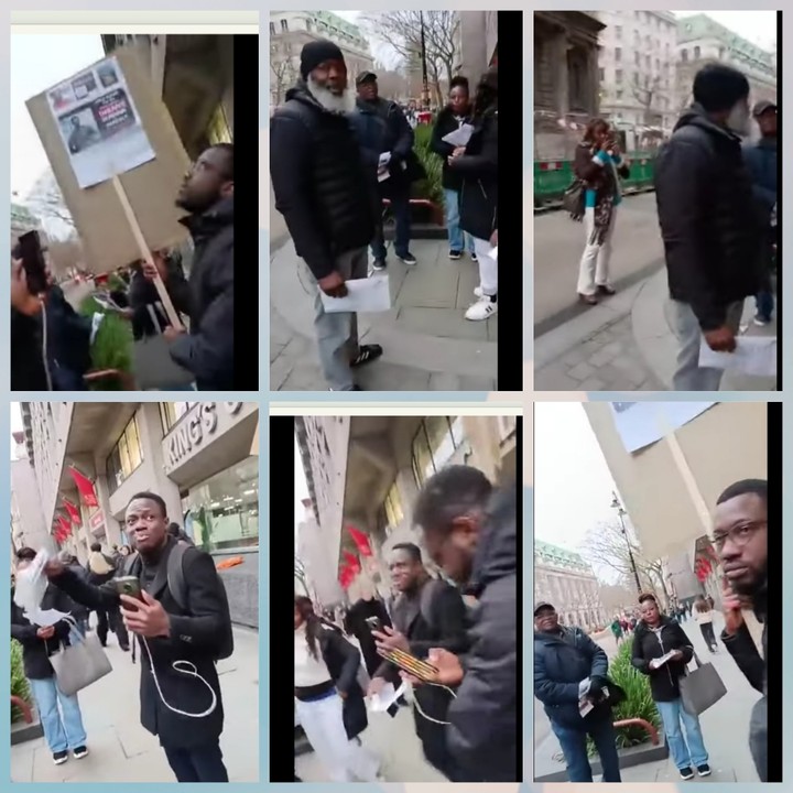 #FreeDeleFarotimi Protest Erupts At Kings College, London (Video)